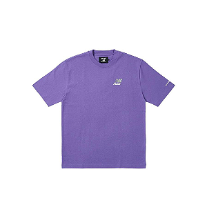 PALACE x NEW BALANCE - Camiseta Logo "Roxo" -NOVO-